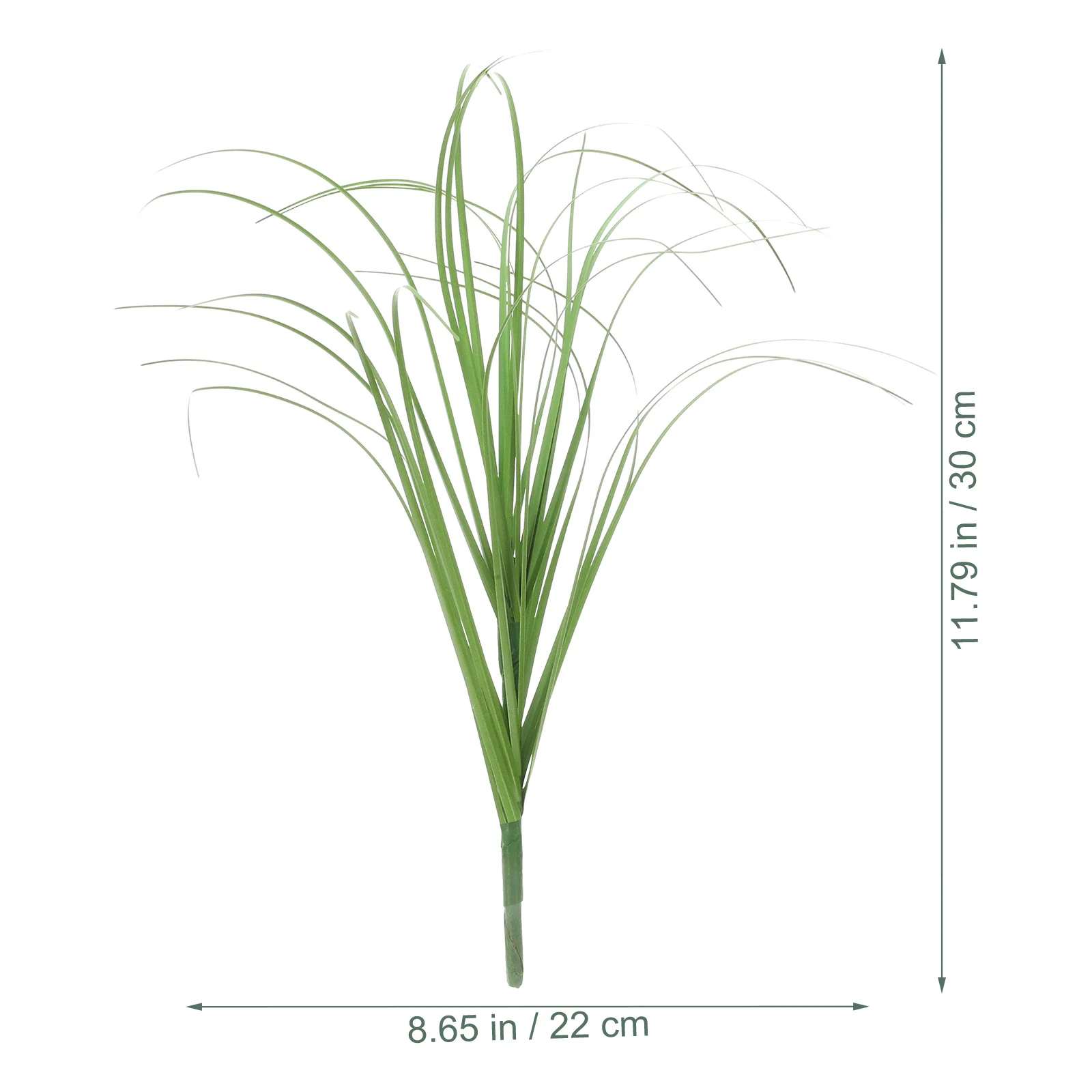 

12Pcs Artificial High Grass Decoration Lifelike Realistic Design for Photography Props Home Decor Desktop Scene Simulation