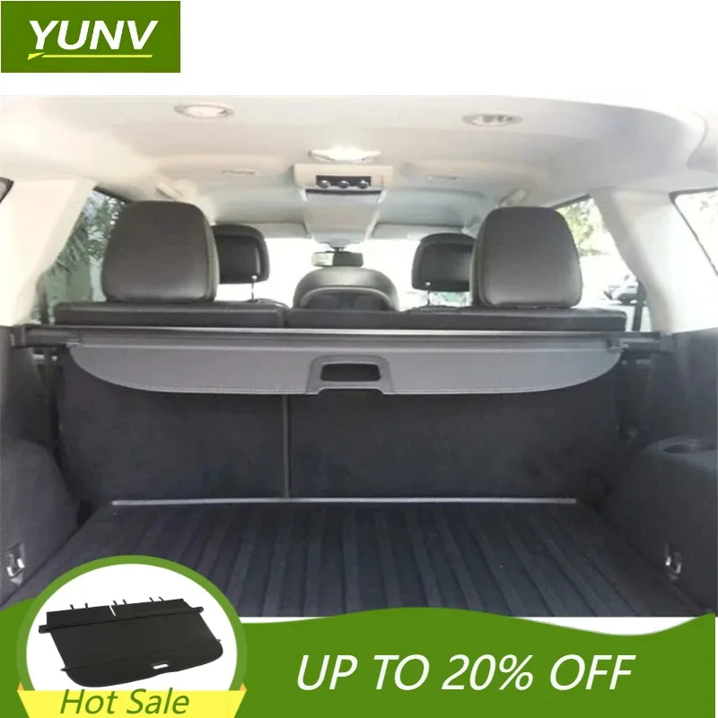 Защитный чехол YUNV для багажника Fiat Freemont 2012-2021, выдвижная шторка для багажника, аксессуары для хранения в багажнике.