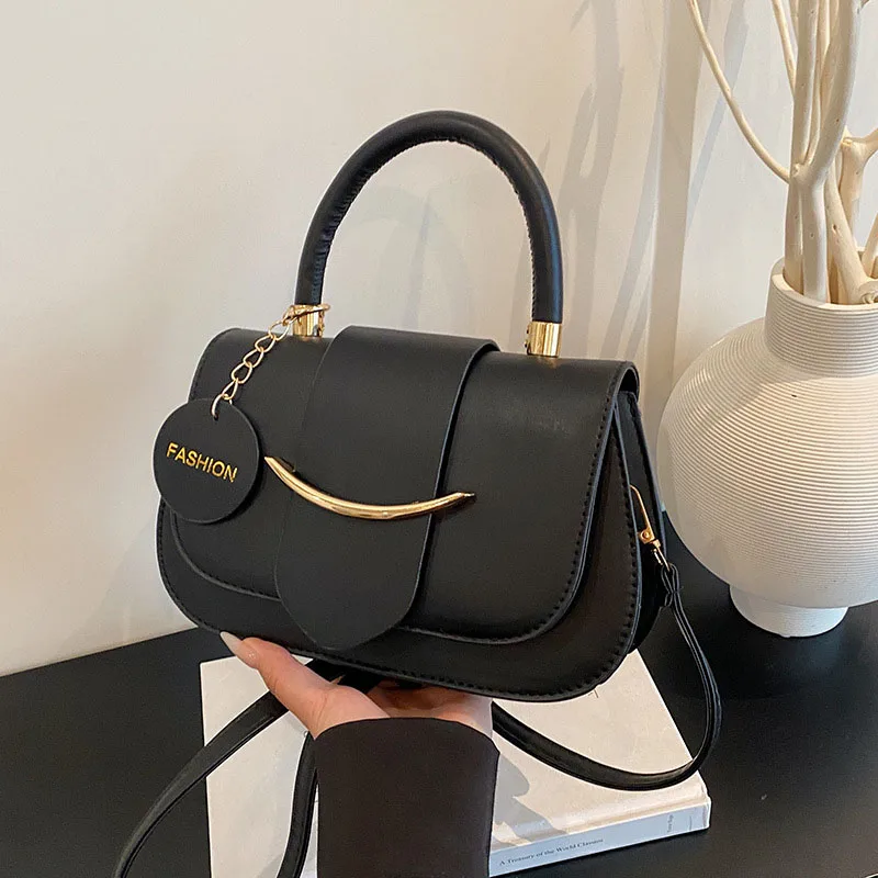 Fashion Women Crossbody Bag Korean Style Design Handbag Ins Popular Large Capacity Shoulder Bag Multi-functional Small Chain Bag