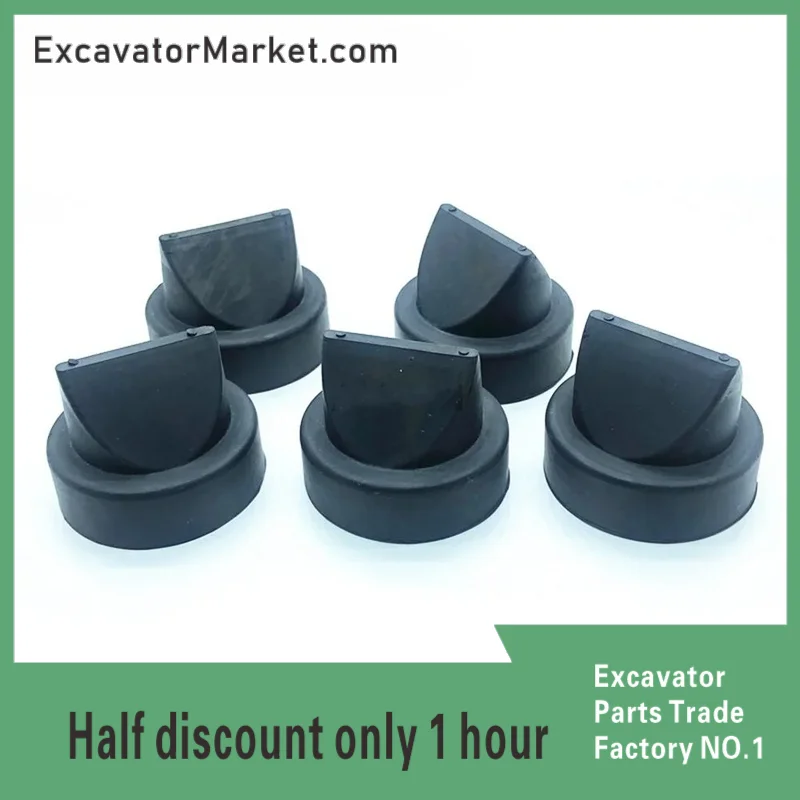 

Excavator Accessories For HITACHI ZX KOBELCO SK SANY SY DAEWOO DOOSAN DH DX HYUNDA CA Duckbill rubber cover