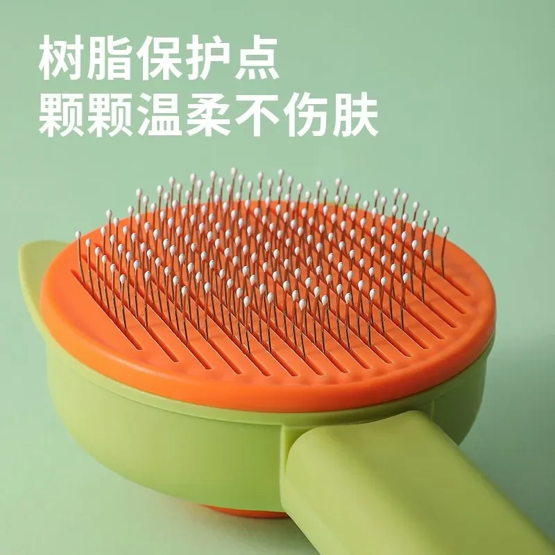 Special combing brush dog cat hair removal artifact pet supplies