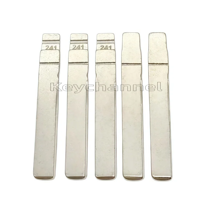 10 pièces Lame de clé de voiture à distance HU162 241 #   Lame de clé vierge HU162t côté gauche pour Golf Jetta Seat Skoda MQB48 MQB49 pour KD VVDI