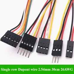 Single Row Dupont Line Male to Female/Male to Male/Female to Female 2/3/4/5/6/7/8/10 Pin 2.54MM Dupont Jumper Cable Wire For PCB