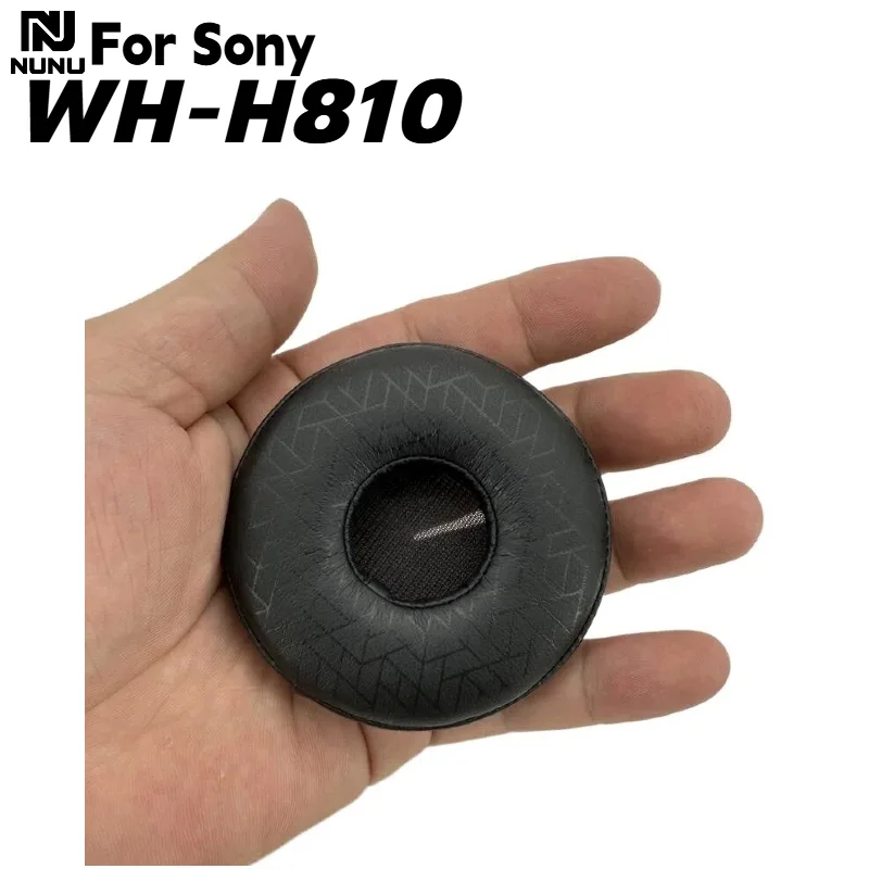 

NUNU Replacement Soft Memory Foam protein leather Ear Pads With buckle For Sony WH-H810 Headphones repair parts