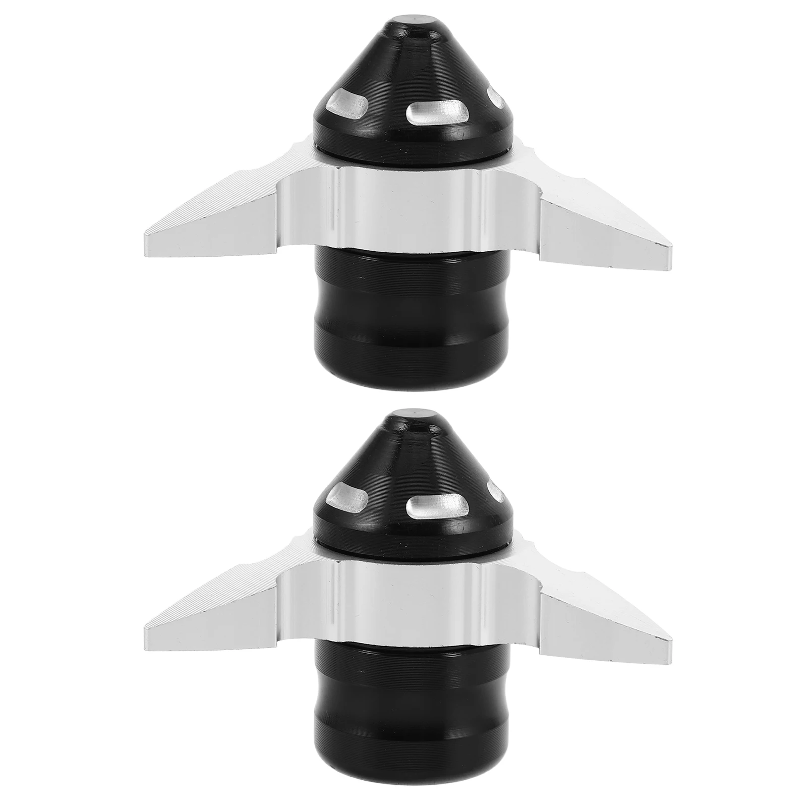 

2pcs Motorcycle Frame Sliders Aluminum Front Fork Cups Crash Protection Lightweight Easy Installation Stylish Modification Frame