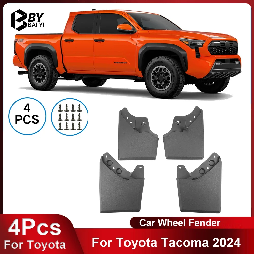 Car Fenders Are Suitable for Toyota Tacoma 2024 Car Tire Fenders Car Exterior Modification Accessories