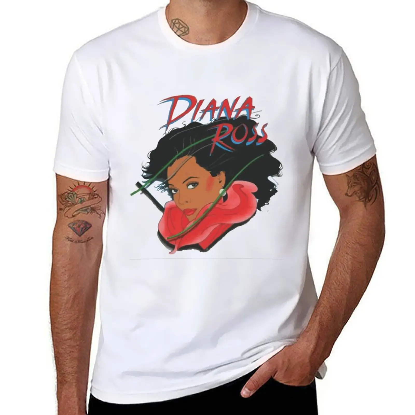 

Diana-Rosssss T-Shirt t shirts for man cotton funny t shirts cotton T-Shirt