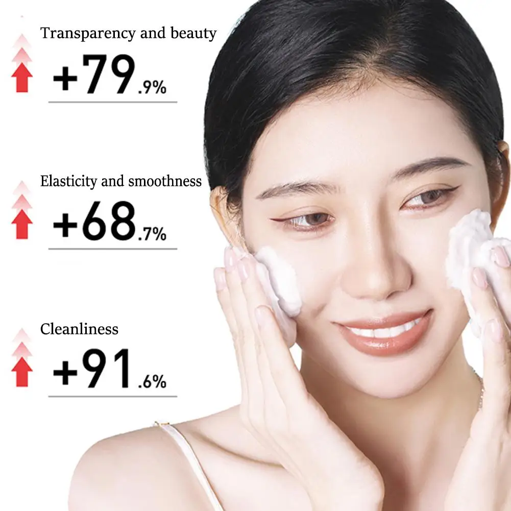 Tomato Hyaluronic Acid Cleaning Skin Facial Cleanser Pore Product Moisturizing Face Improve Dull Gentle Washing Cleansing C9T2