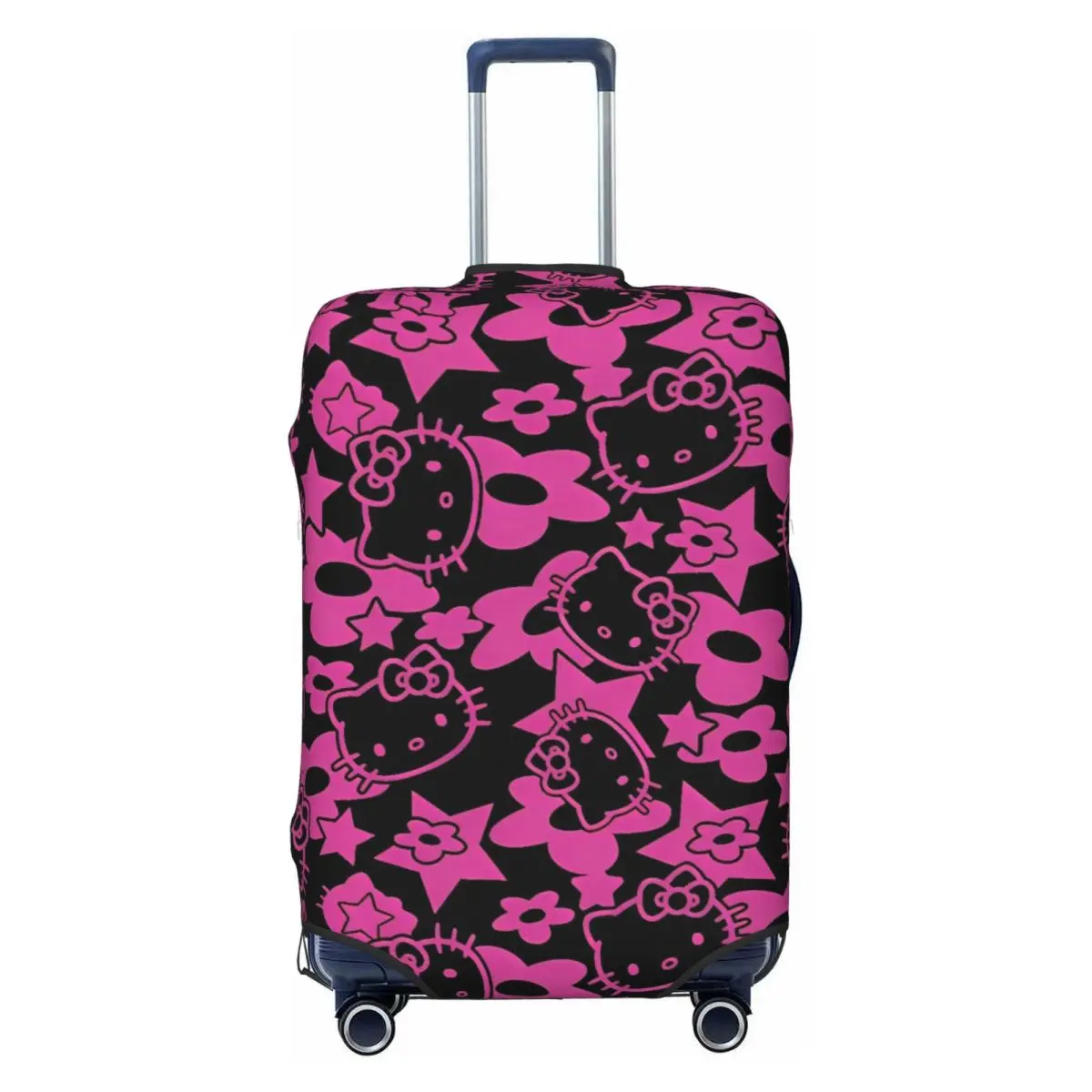 

Hello Kitty Cute Cat Suitcase Cover Cruise Trip Protection Flight Fun Luggage Supplies
