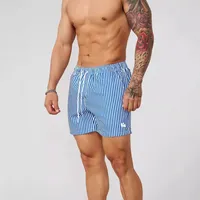 Youngla American Style Men's Short Pants Quick Dry Breathable Casual Beach Fitness Running Shorts Three-quarter Length