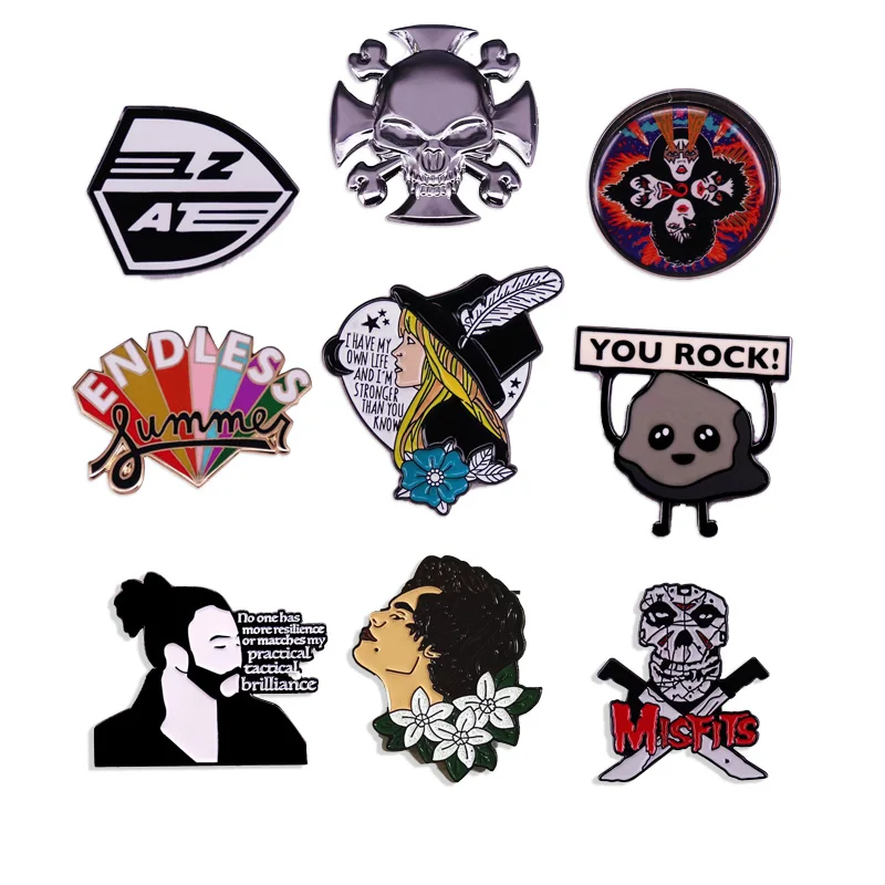 Pop Rock Band Pin F… - image