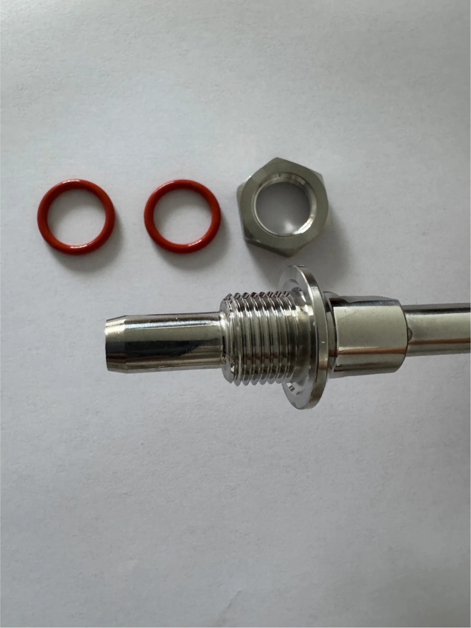 Weldless Thermowell Stainless Steel 304 for Brew Bucket 130mm 200mm Long