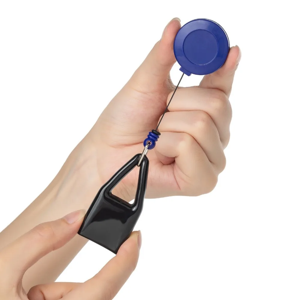 

Retractable Anti Loss Lighter Leash with Quick Release Clip Keychain Attachment for Outdoor Camping
