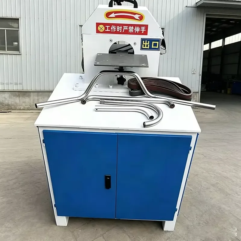 CE Certification Lightweight 160KG Bend Tube Polisher for Construction Coating Pipe Surface Finishing Projects