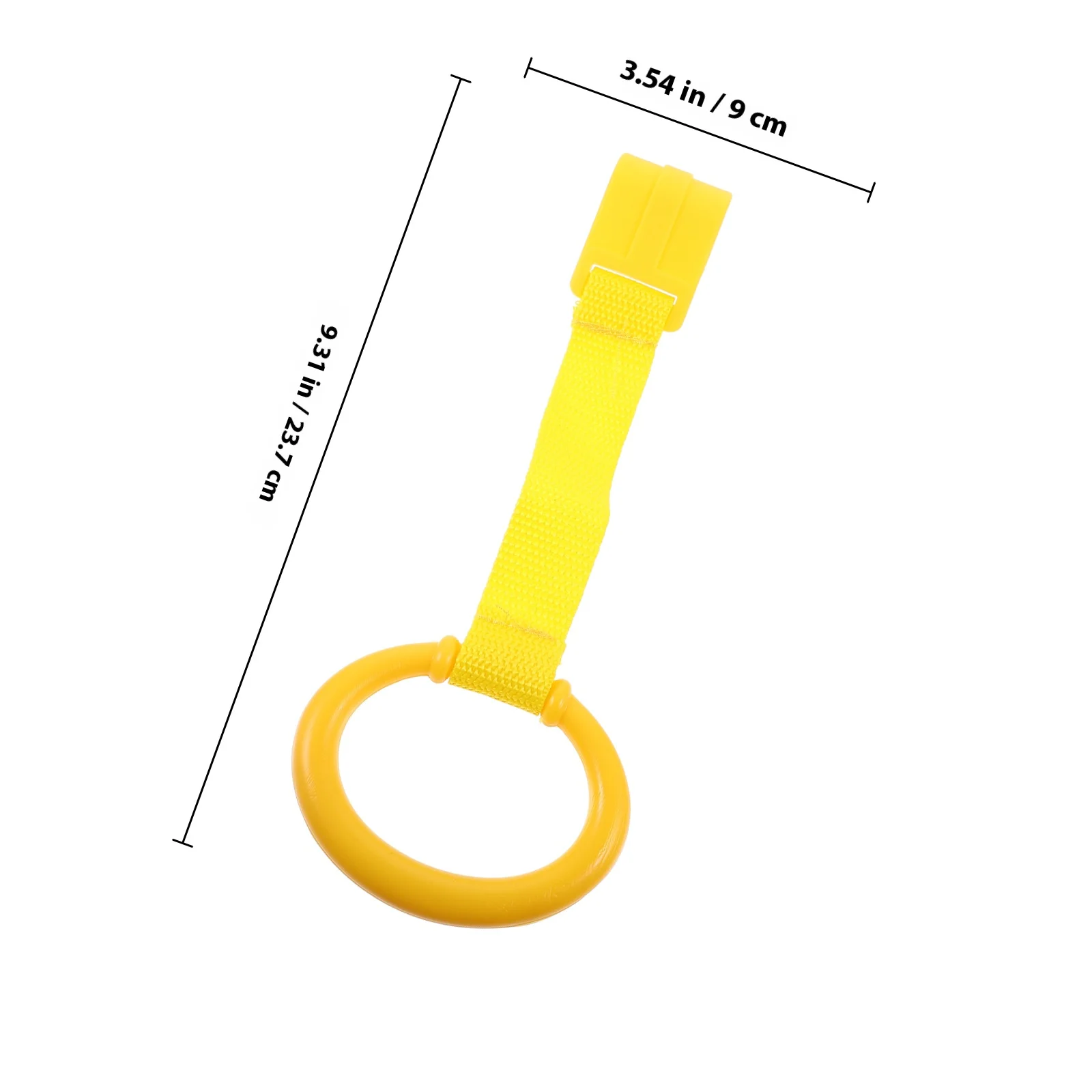 2Pcs Learning Standing Pull Ring for Infant Bed Hand Grip Motor Skills Development Nursery Cot Ring Toddler Walk Training Aid