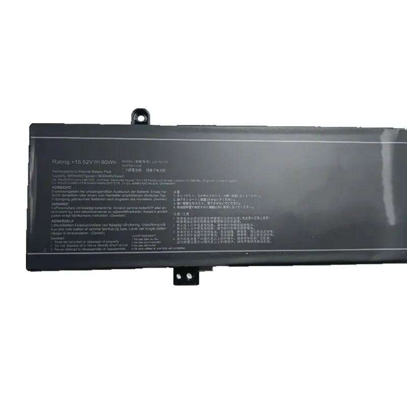 NEW C41N2109 15.52V 5630mAh Laptop Battery For Asus ROG Zephyrus M16 GU604VZ-N4004W STRIX G18 G634 G814JV-N6034W GV601RM 90WH