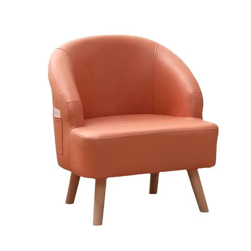 

OLEVO Small Single Sofa Chair Non-detachable Height Can Be Wholesale Balcony Bedroom Rental Room Lazy People Mini Small Sofa