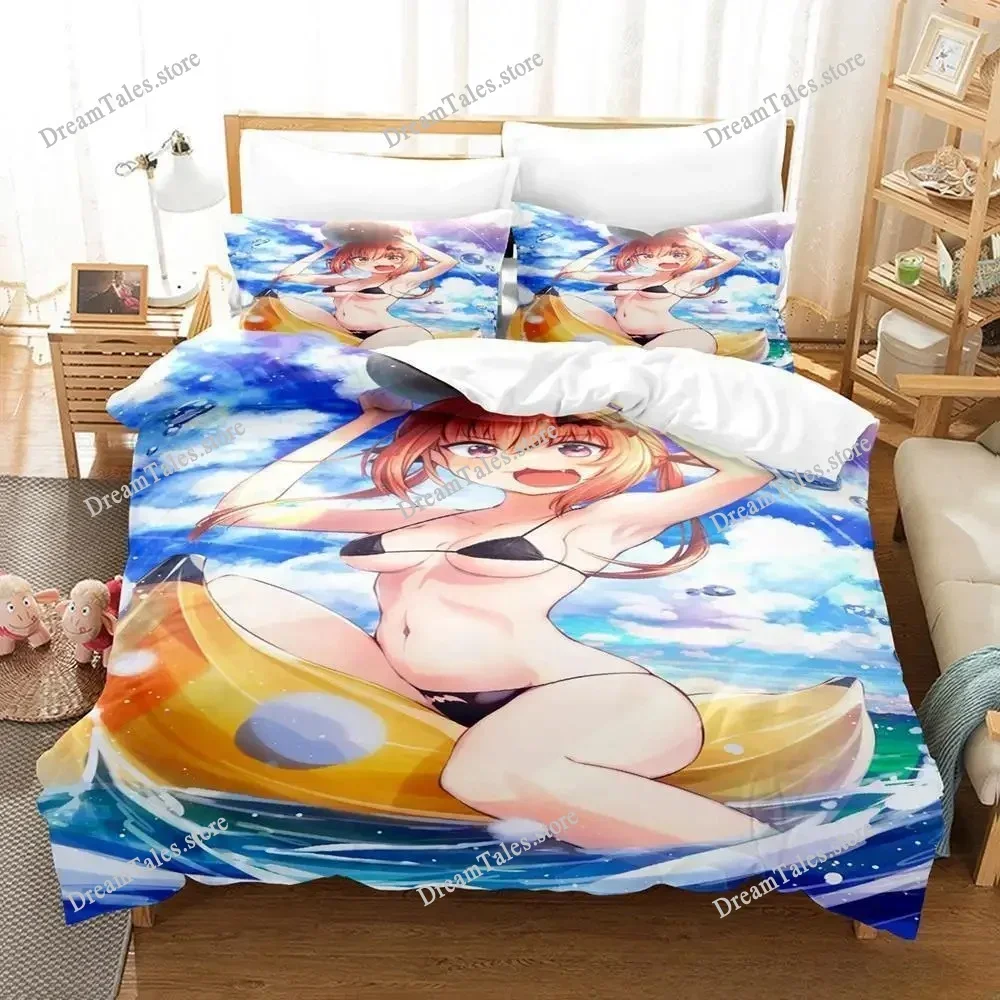Gabriel Dropout 3D Printing Anime Bedding Set Duvet Cover Bed Set Quilt Cover Pillowcase Comforter King Queen Size Adult Bedding