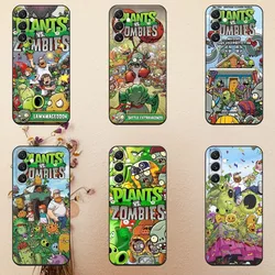 Plants vs Game Z-Zombies  Phone Case For Samsung Galaxy A13,A21s,A22,A31,A32,A52,A53,A71,A80,A91 Soft Black Cover