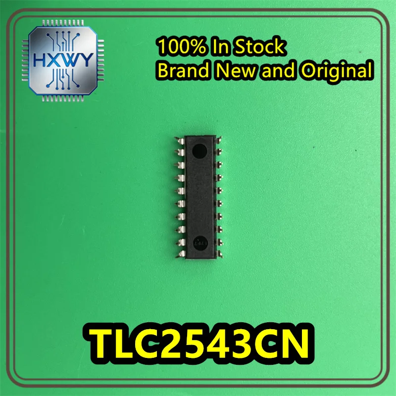 (1/10 Piece) TLC2543CN TLC2543 12-bit Serial A/D Analog-to-Digital Converter DIP20 Through-hole In Stock