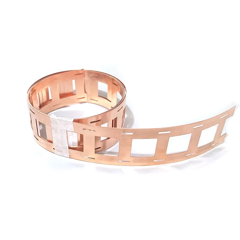 2Meter 2P 21700 Copper Strip 0.2x31mm 0.2x32.5mm T2 Cu Strap For 18650 Li-battery Welder Welding 0.2x26mm 0.2x27mm