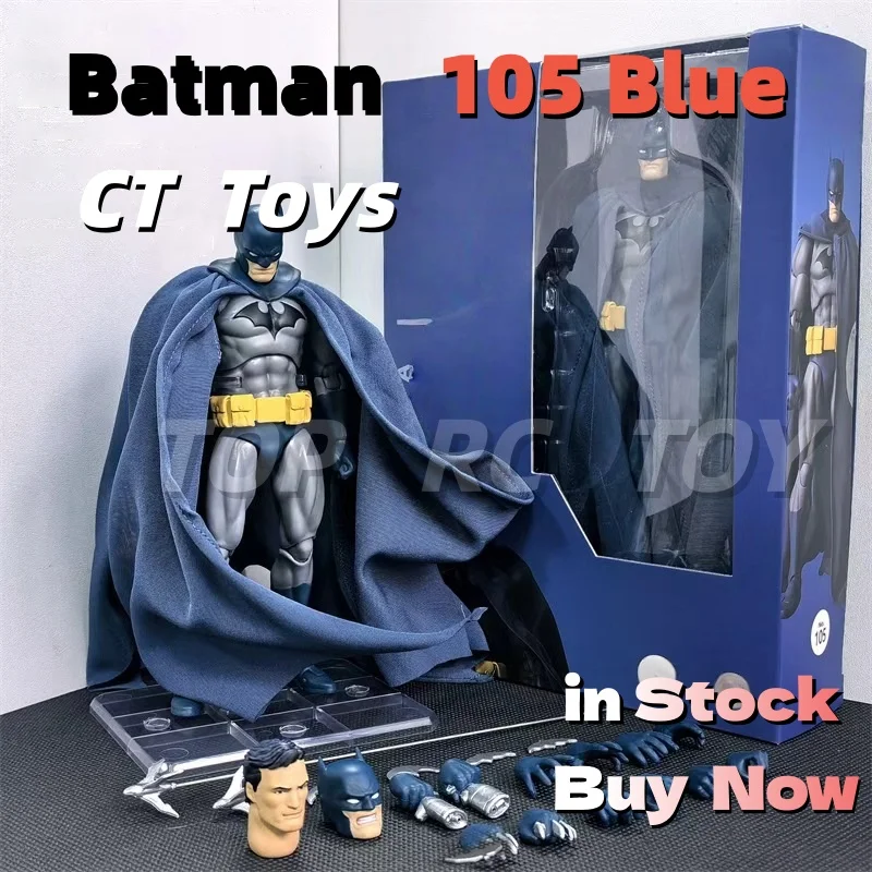 CT Toys باتمان مافيكس 126 شخصية الحركة الزرقاء 1/6 مقياس تيار مستمر باتمان SHF أنيمي تمثال قابل للجمع للأطفال والجامعات هدية عيد الميلاد #1