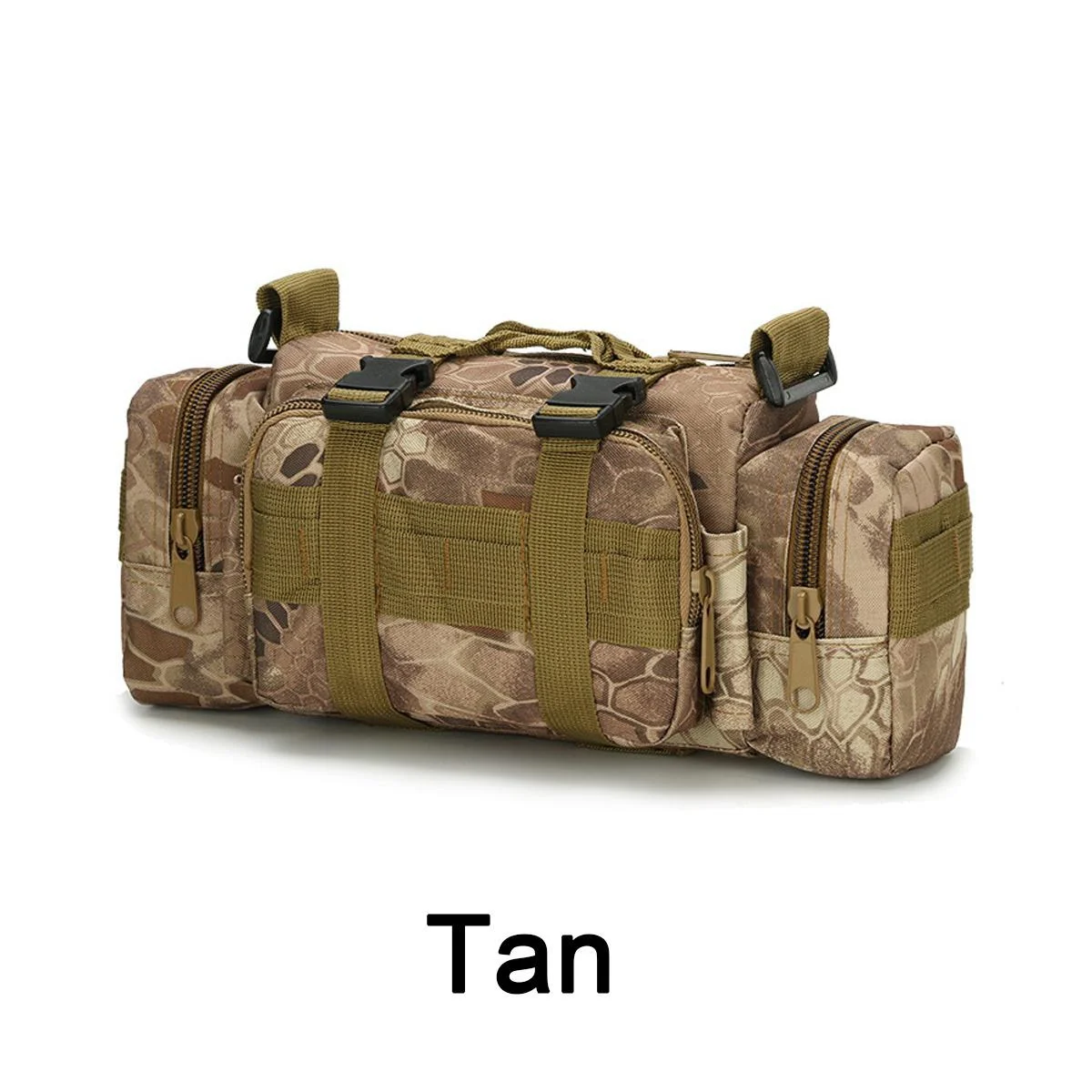 LEBATSION Outdoor Multifunctional Fanny Pack Camouflage 7