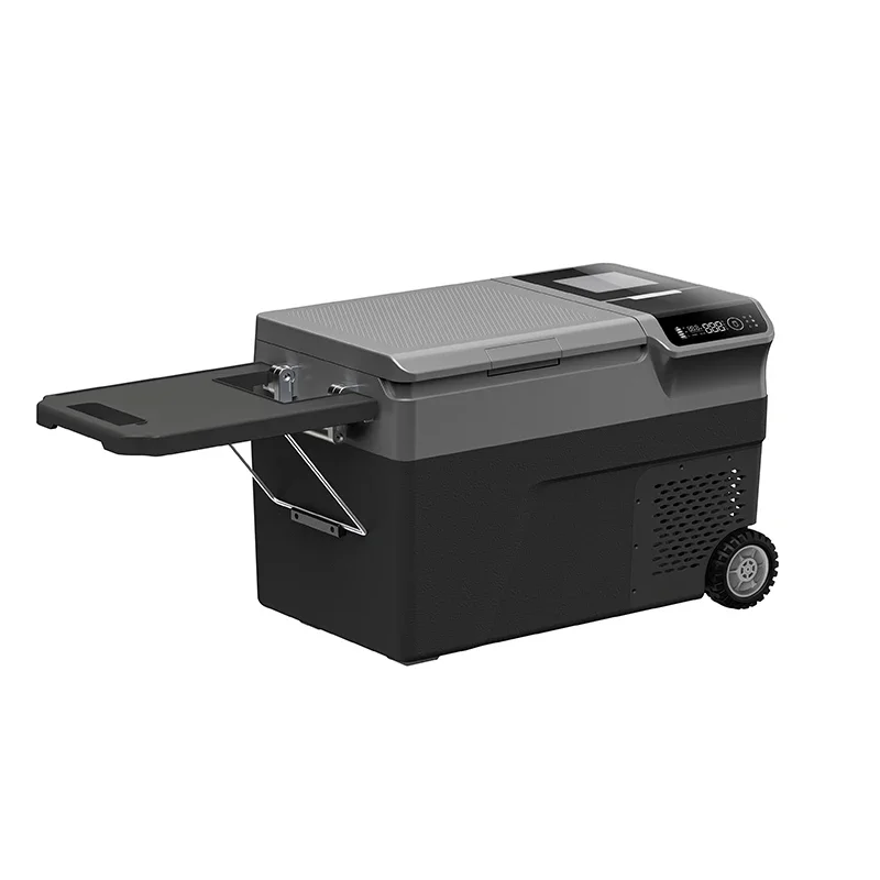 New Design Camping Travel Compressor Ice Maker Car Fridge  DC 12/24V and  AC 220V/240V Car Refrigerator Freezer