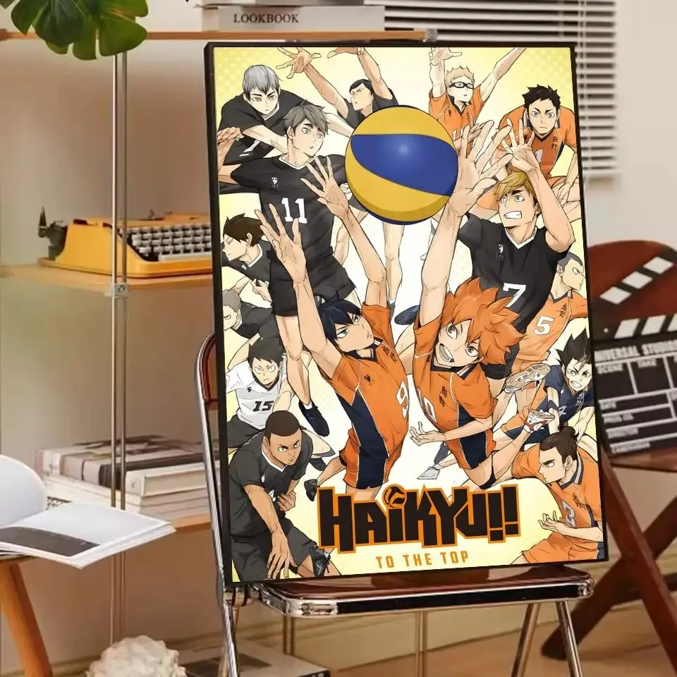 

Аниме-пазл Haikyuu: Волейбол, 500 деталей, сложная головоломка для всей семьи, игры для игровой комнаты, спальни, гостиной, подарок