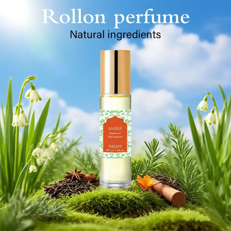 

Roll-on Essential Oil Floral Fruity Essential Oil Base Fragrance Lasting Alluring Portable Mini Fragrance Body Oil