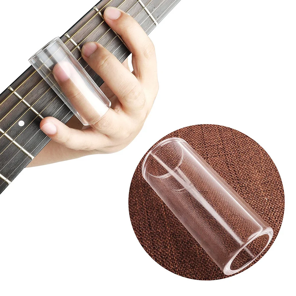 

Medium Bottleneck Glass Guitar Slide Durable Annealed Heat Treated Smooth Gliding Surface for Guitar Professionals
