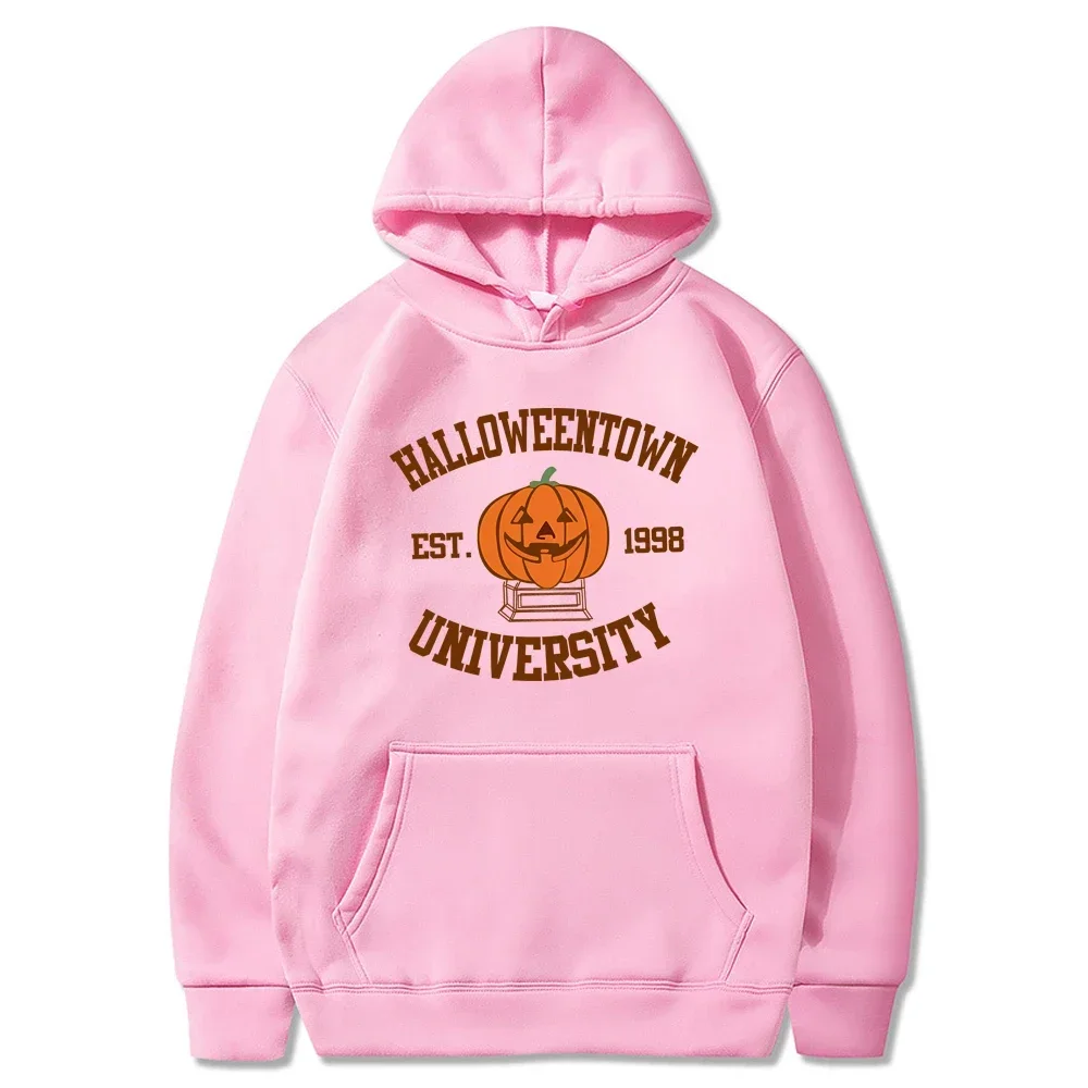 Halloweentown Hoodie Halloweentown Est 1998 Pullover Vintage Halloween Town Fall Sweater Unisex Trendy Halloween Party Hoodies