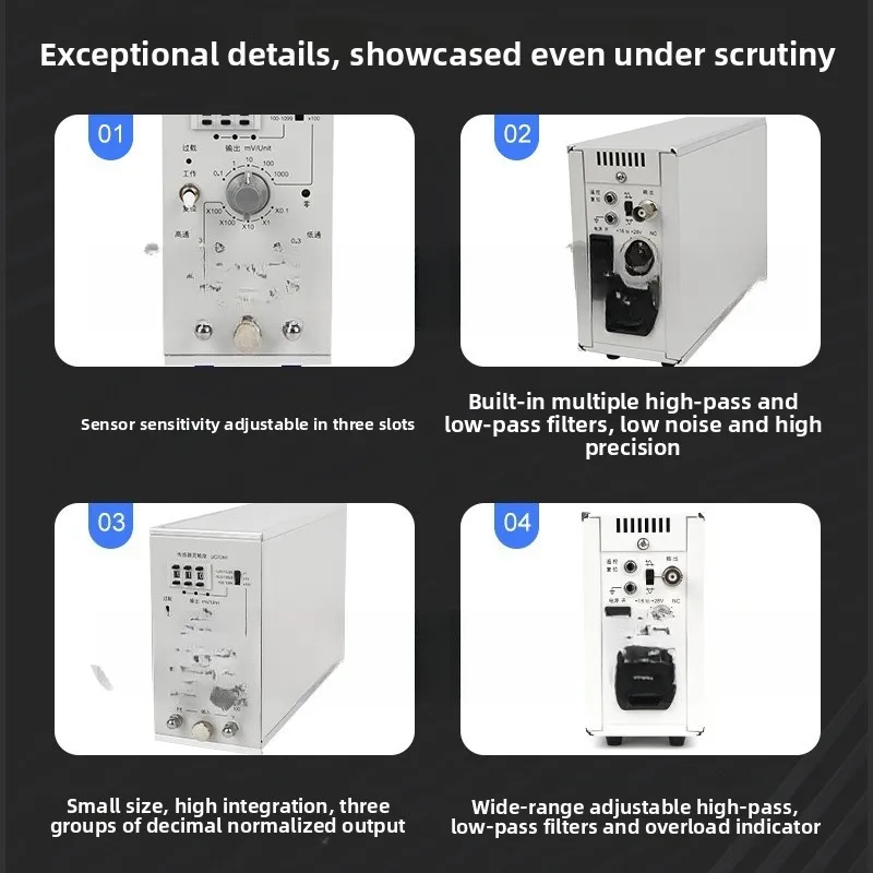 SAPE01JT Quasi-Static Charge, Amplifier Acceleration Bit, Pressure Adapter