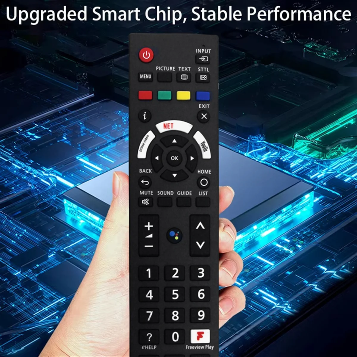 Control remoto Reemplace el control remoto R3PA23 para N2QBYA 000037   TX-40JX800E TX-40JX810E TX-40JX820E TV inteligente LED HDR Android