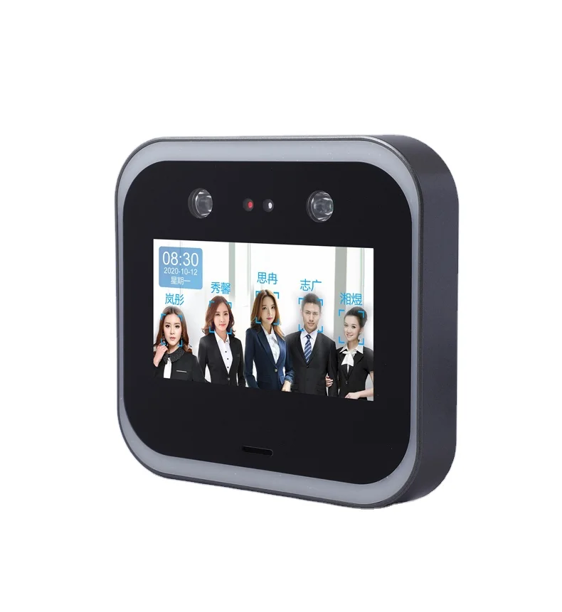 

5-Inch HD 1280*720 Display AI Face Identification Access Controller and Facial Recognition Attendance Device for Office