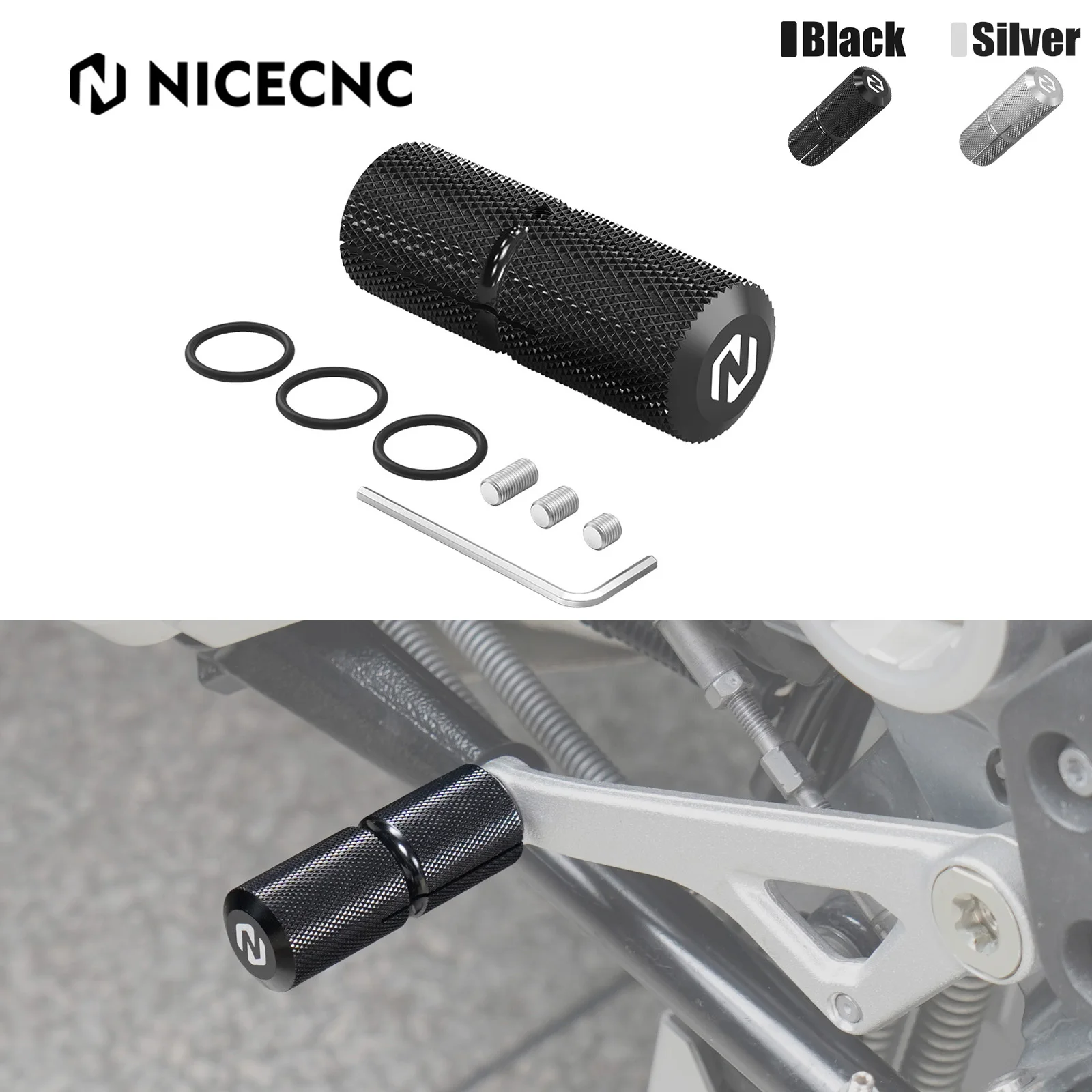 

NICECNC Gear-Shift Extension for BMW R 1250 RS 1250 RT 1200 RS LC 1300 GS Adv 1250 GS Adv 1200 GS LC Adv R nineT 1150 GS /GS Adv
