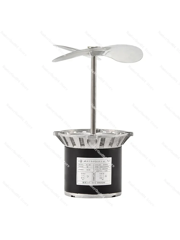 45w60w Oven Long Shaft Fan Heat Insulation Stirring Thermal Cycle Small Reflow Welding Lengthened Shaft Motor