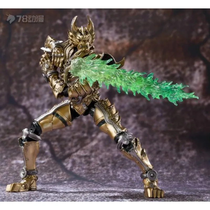 BANDAI Osoriginal De Lord of The Rings, Mobiele, Golden Knight, Getande Wolf Anime Action Figure Model Speelgoed Cadeaus voor Jongen