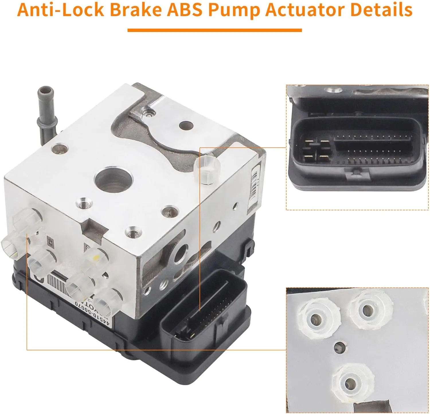 44510-50070  Anti-Lock Brake ABS Pump Actuator For Lexus UVF4 USF40 600h LS460 2007 2008 2009 2010 2011 2012 2013 2014 2015