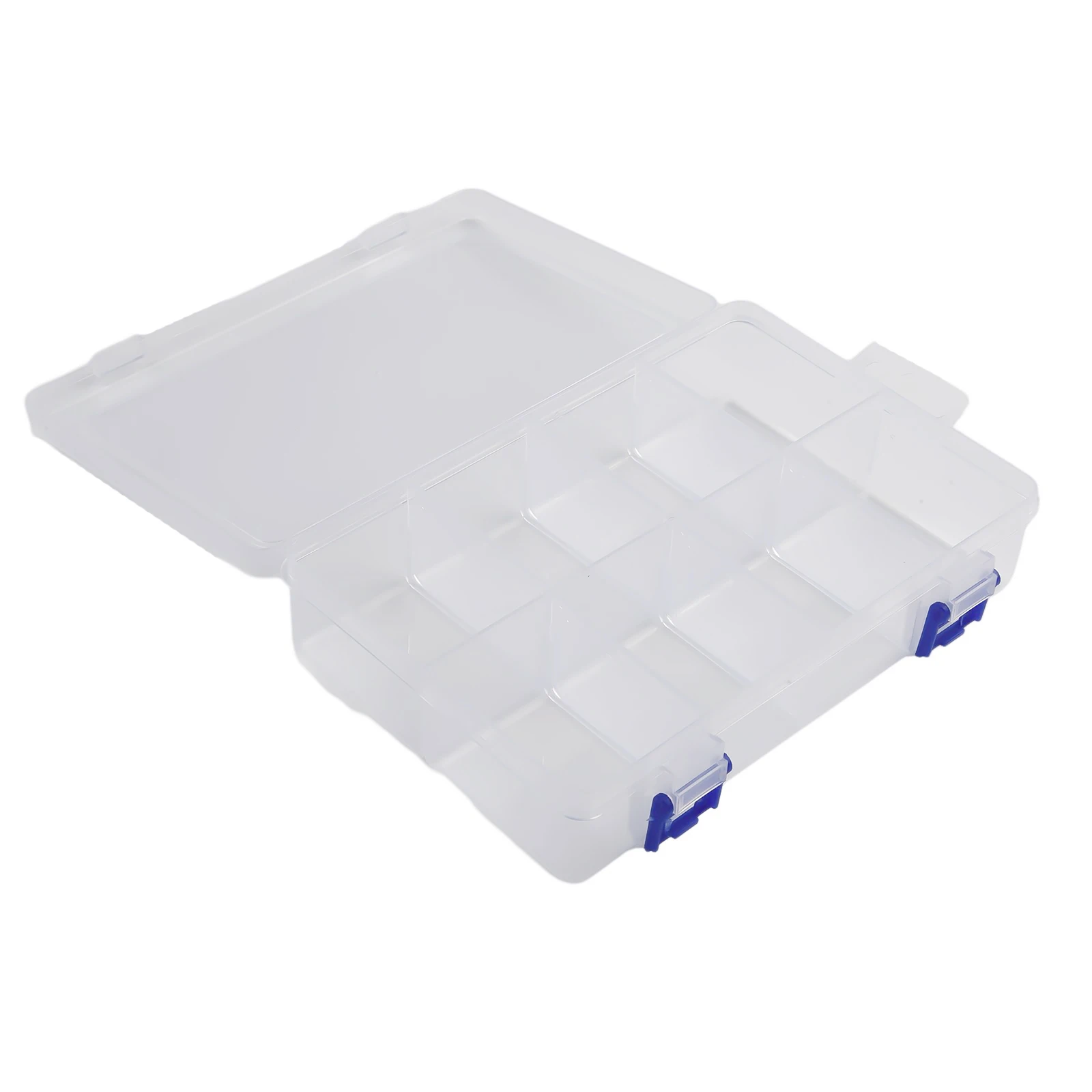 Adjustable 8 Grids Compartment Plastic Storage Box Screw Holder Case Jewelry Earring Bead Display Organizer Storage Case