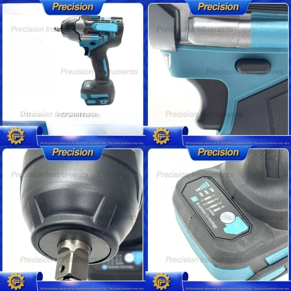 

Аккумуляторный электрический ударный гайковерт 2026, отвертка с литиевой батареей для домашнего использования и промышленного применения