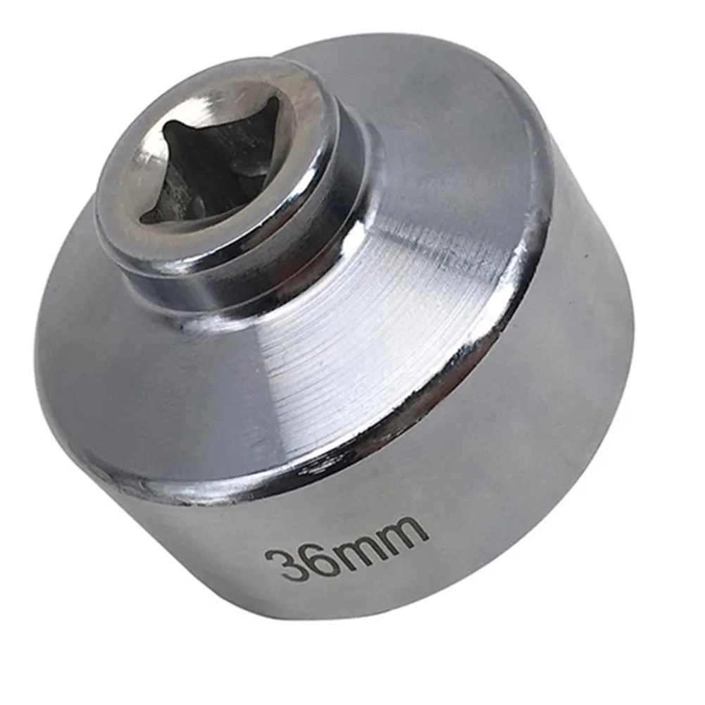 27/32/36mm Car Oil Filter Socket Wrench Low Profile Oil Filter Wrench Housing Canister Cap Oil Filter Wrench