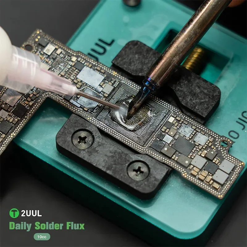 2UUL SC14 معجون لحام يومي 10cc للهاتف اللوحة الأم رقاقة لحام تدفق خاص PCB بغا وحدة المعالجة المركزية أداة لحام إصلاح