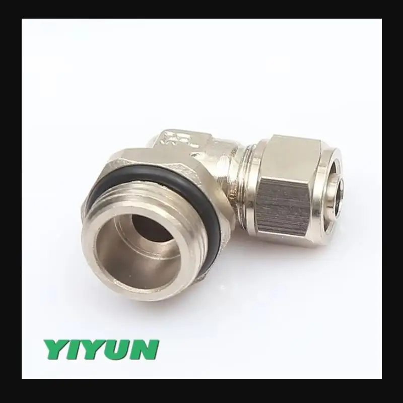 PL Series Copper quick twist right angle elbow joint PL4/PL6/PL8-M5/01/02/03/04 Pneumatic tools connector