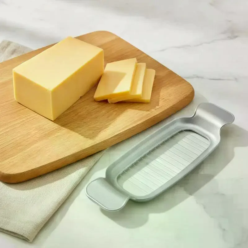 Aluminium Cheese Cutter Butter Slicer Multifunctional Butter Slicer Cutter Kitchen Food Tool Butter Cutter Wire Cheese Slicer view 3