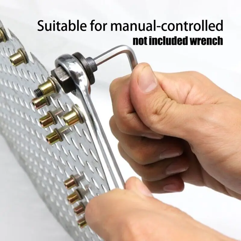 Mão Riveter Tool Set para Rivet Nuts, Rivnut Instalação Gun, M3, M4, M5, M6, M8, M10