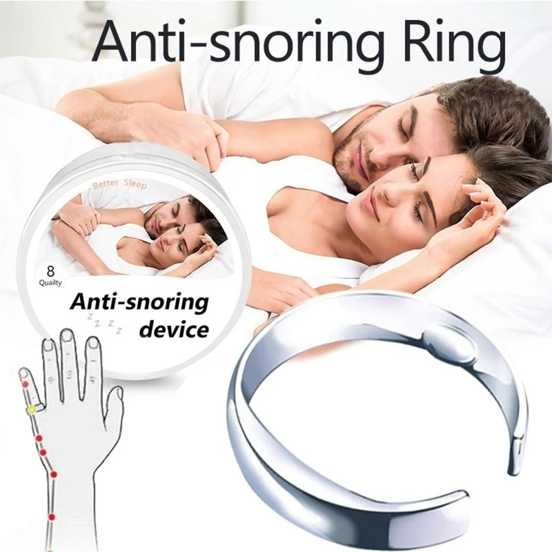 Elegant Therapy Ring Snoring Device Adjustable Ring Anti Snoring Enjoy Sleep