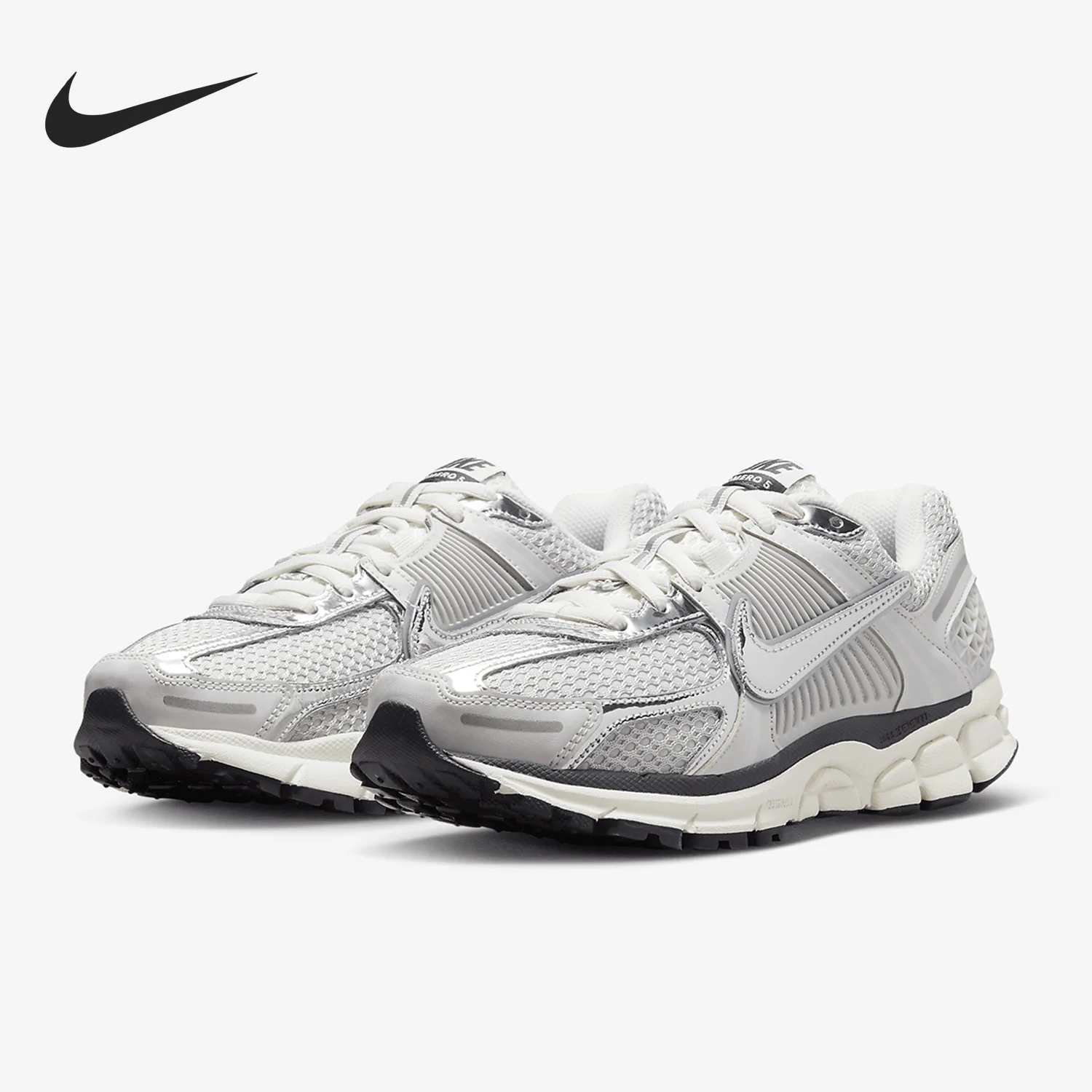 Nike Air Zoom Vomero 5 أحذية رياضية متينة قابلة للتنفس منخفضة الجودة للتدريب غير الرسمي وركاب المدينة احذية الجري للنساء FD0884-025
