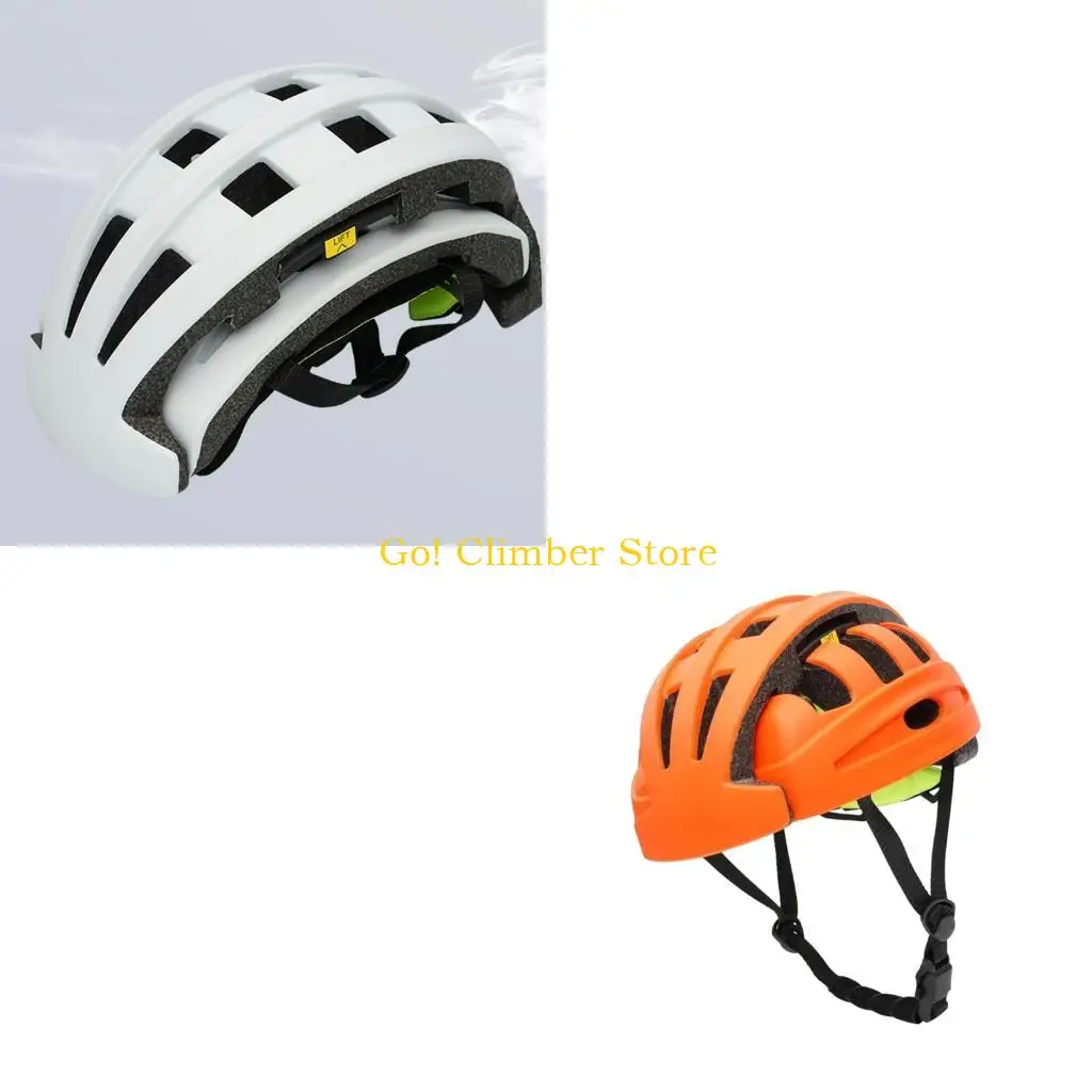 Q84C Adult Cycling Helmet for bike travel with foldable form and air openings