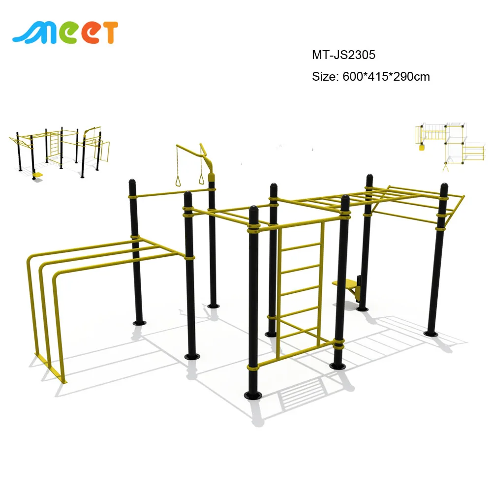 MT-JS2305 Sport entertainment park urban gym outdoor fitness equip outdoor